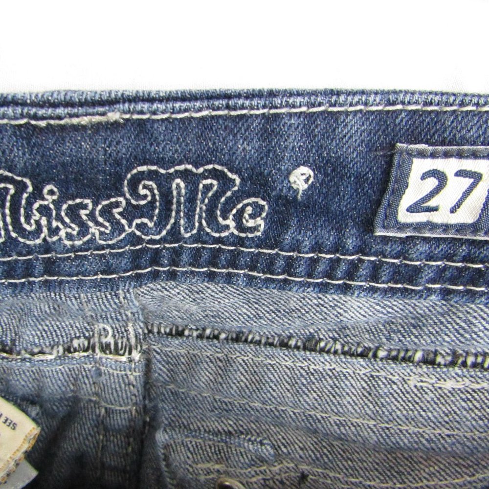 Women's | Miss Me | Easy Boot | 27/33 | Blue Jeans - Picture 2 of 5